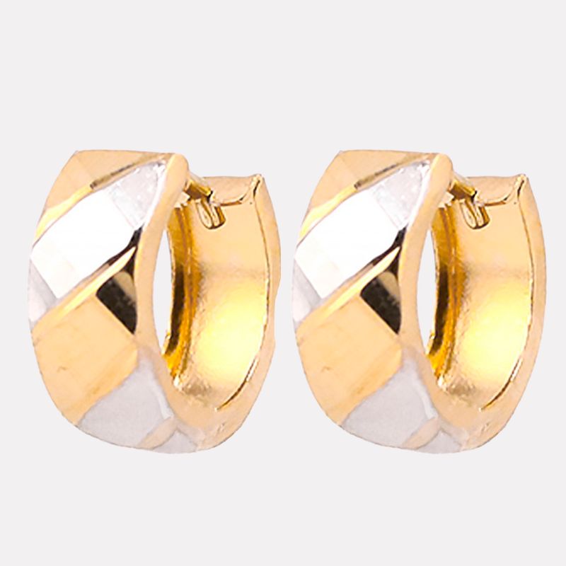 Aretes Huggies 14k 1.3g